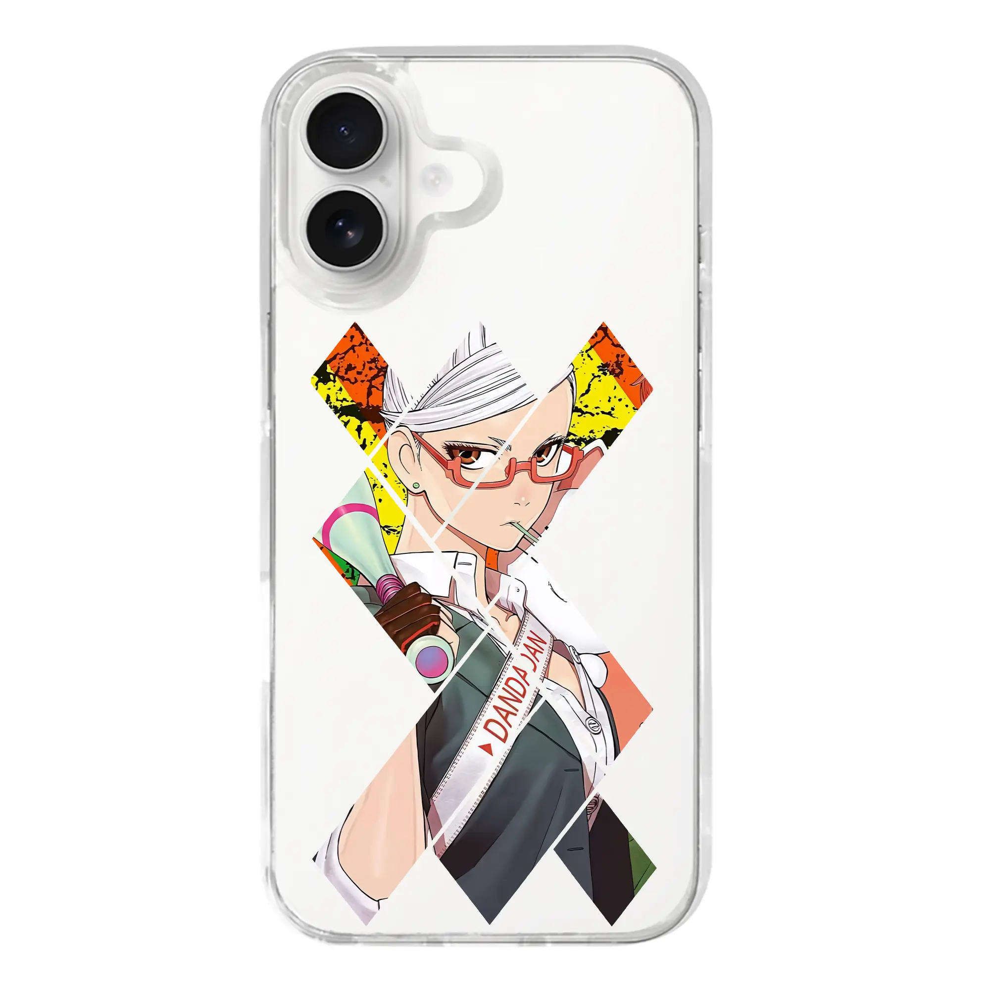 ダンダダン グッズ,綾瀬星子 - iPhone 17シリーズ 透明スマホケース – 薄型・耐衝撃・精密フィット保護カバー